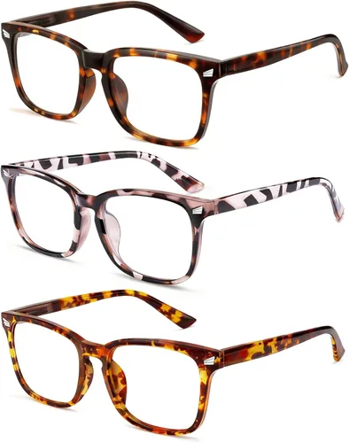 Miniatura 13 de Gafas de Bloqueo de Luz Azul para Hombres y Mujeres Gafas de Luz Azul 99% de Bloqueo Gafas para Computadora Conducción Nocturna Videojuegos