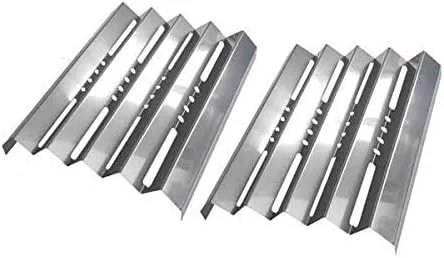 SN7061 (paquete de 2) 13.125 pulgadas 16GA Placa de calor de acero inoxidable de repuesto para Kenmore 157950, 157951, 157980, 157981, 157990,