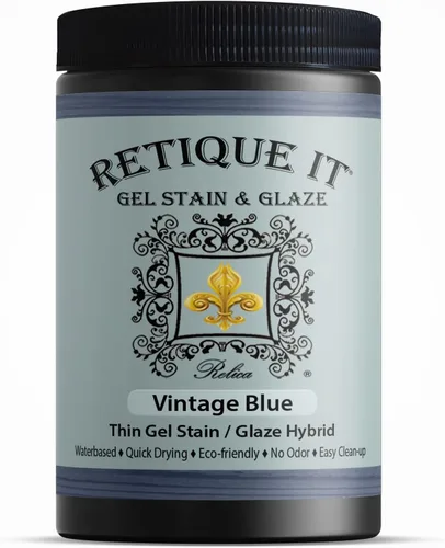 Miniatura 55 de Retique It Kit multiusos con acabado de madera - GO Beyond de madera falsa con imprimación a base de madera líquida pintable y tinte de gel - 60