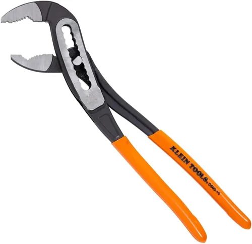 Miniatura 12 de KLEIN TOOLS D5052KIT Juego de 2 piezas de alicates de bomba clásicos Klaw, alicates de bomba de 7 pulgadas y 10 pulgadas, diseño compacto