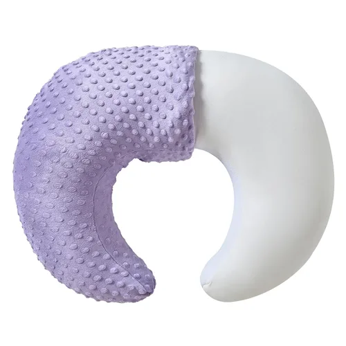 Miniatura 29 de Almohada y posicionador de lactancia, lactancia materna, alimentación con biberón, soporte para sentarse al bebé con funda extraíble ultra suave