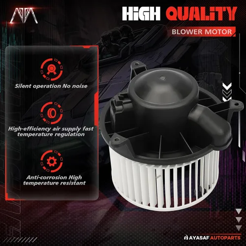 Miniatura 4 de 700174 Conjunto de motor de ventilador de calentador HVAC para Nissan 04-15 Titan/05-15 Armada/2004 Pathfinder Armada, para Infiniti 04-10 Qx56