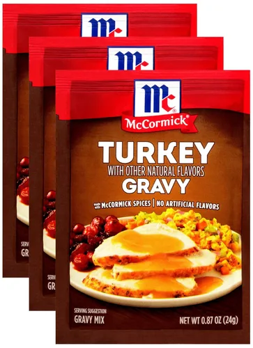 Miniatura 27 de McCormick Mezcla de salsa de pavo, 0.87 oz