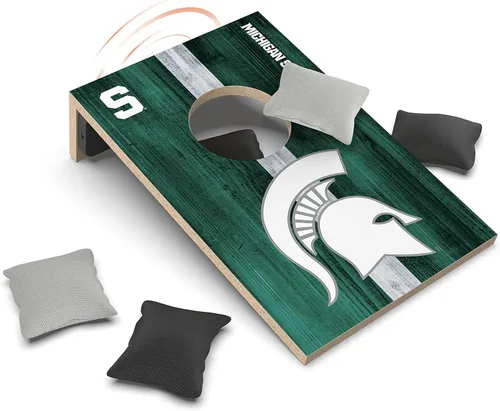 Miniatura 40 de SOAR Juego de Cornhole de mesa NCAA y altavoz Bluetooth