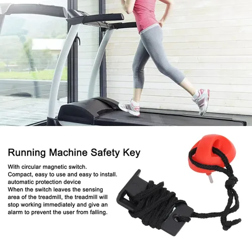 Miniatura 6 de Cintas de correr de repuesto para llaves de seguridad, 1 unidad universal para cinta de correr, llave magnética compatible con Nordictrack, Proform