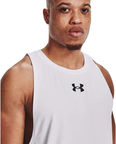 Miniatura 6 de Under Armour Camiseta sin mangas de algodón Baseline para hombre
