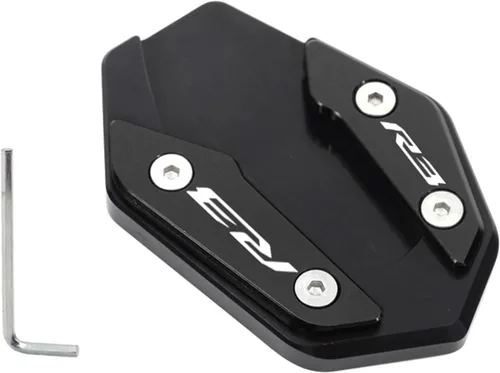 Miniatura 27 de Soporte de extensión lateral de pie para motocicleta para Yamaha YZF R3 R25 MT03 MT25 2019 2022 MT 03 25 R 3 25 (color: MT03 azul)
