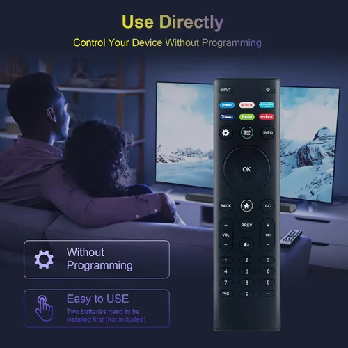 Miniatura 7 de XRT140R - Control remoto de repuesto compatible con VIZIO SmartCast TV M50Q7-H1 M55Q7-H1 M55Q8-H1 P85QX-H1 M65Q7-H1 M65Q8-H1 M506X-H9 M506XH9