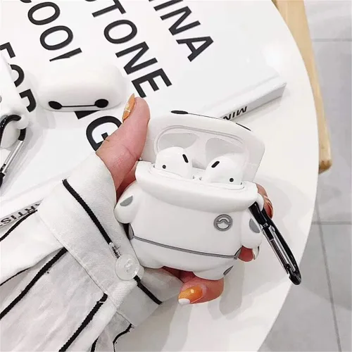 Miniatura 7 de Funda de dibujos animados para AirPod 2ª y 1ª, diseño bonito y divertido a la moda para niños, adolescentes, niñas, hombres, niñas, niños