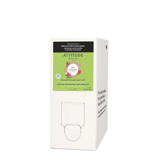 Miniatura 9 de ATTITUDE Champú y gel de baño para niños, limpiador de cabello y cuerpo verificado por EWG, jabón dermatológicamente probado, productos de baño a