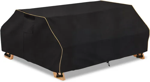 Miniatura 13 de Bitubi Funda para Mesa de Patio Rectangular/Ovalada de 60 Pulgadas, Funda para Mesa de Comedor Exterior Resistente e Impermeable para Invierno