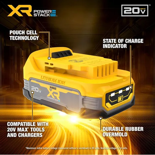Miniatura 2 de DEWALT Batería de iones de litio 20V MAX XR POWERSTACK (DCBP034)