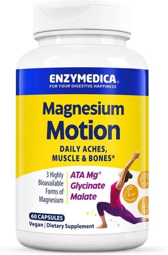 Enzymedica Movimiento de magnesio, 60 CT