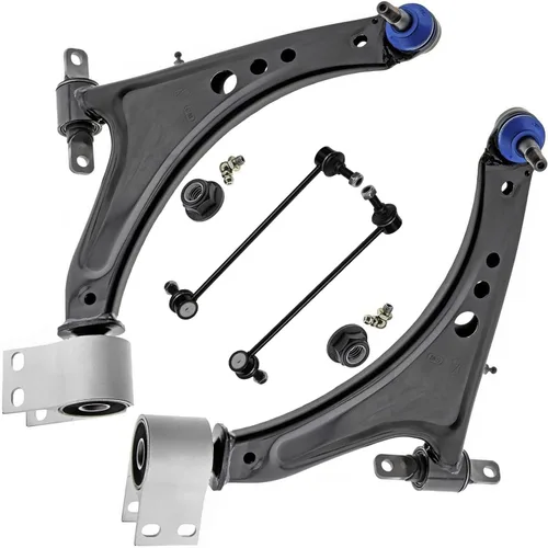 Miniatura 98 de Detroit Axle - Kit de 4 brazos de control delanteros para Ford Mustang 05-10, 2 brazos de control inferiores, 2 puntales 2005 2006 2007 2008 2009