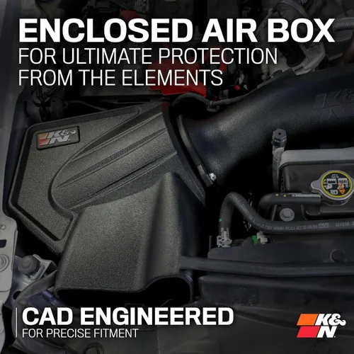 Miniatura 6 de K&N Kit de admisión de aire frío: alto rendimiento, garantizado para aumentar los caballos de fuerza: se adapta a 2018-2019 CAN-AM Maverick X3