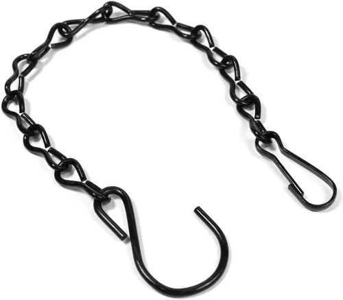 Miniatura 6 de Paquete de 12 cadenas colgantes de 12 pulgadas para comederos de pájaros, macetas, baños de pájaros, vallas publicitarias, linternas, pizarras