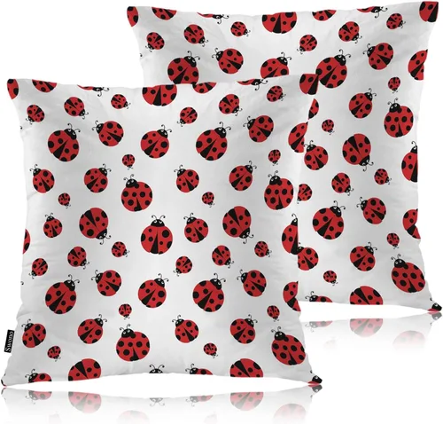 Miniatura 15 de Swono Raven - Juego de 2 fundas de almohada cuadradas de 18 x 18 pulgadas, diseño de pájaro salvaje, cuervos negros en rama de árbol, para el hogar