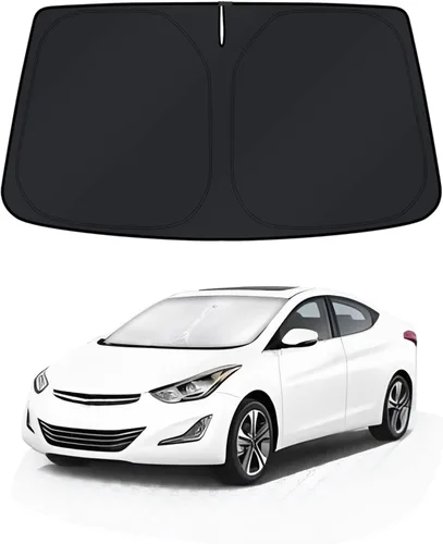 Miniatura 36 de KUST - Parasol plegable para parabrisas para Ford Ranger, accesorios 2019-2025 2026, parasol personalizado para ventana, protector solar plegable
