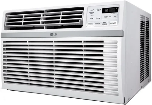 Miniatura 17 de LG 8,000 Aire acondicionado de ventana, 115 V, 350 pies cuadrados. (14' x 25' Tamaño de habitación), Funcionamiento silencioso, Control electrónico