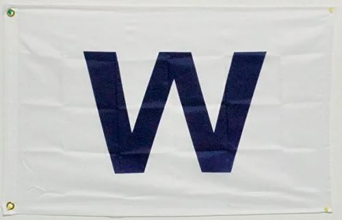 Chicago Big W 2 X 3 Bandera Bandera de Rough Tex Knitted Nylon 2 'x3' Casa Banner Grommets doble costura Calidad Premium para interiores y