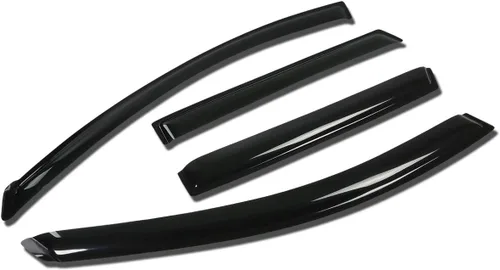 Miniatura 28 de Auto Dynasty Protectores de lluvia con cinta adhesiva compatible con Juke F15 2011-2016 4 piezas deflector de visera de ventana 12 13 14 15