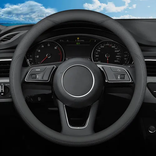 Funda de cuero para volante para Mazda CX5/CX-5 CX50/CX-50 CX3/CX-3 CX30/CX-30 CX9/CX-9 Mazda 3 5 6 MX-5 Miata CX-7 RX-8 GS GT Sport Accesorios para