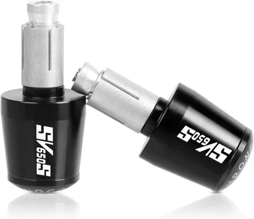 Miniatura 4 de 7/8" 0.866 in manillar de motocicleta empuñaduras extremo barra tapa tapón extremo para Suzuki SV 650 SV 650S SV650 SV650S 2003 2004 2005 2006-2012