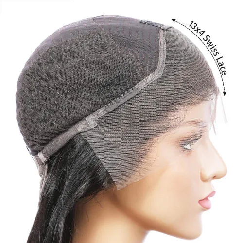 Miniatura 6 de Peluca de cabello humano rizado con encaje frontal transparente HD de onda profunda, previamente despuntada con abuelitos, nudos blanqueados