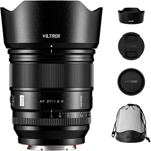 Miniatura 22 de VILTROX AF 0.984 in F1.7 Air E Lente para Sony E Mount, f/1.7 Gran Apertura APS-C Auto Focus Prime Lente Compatible con Sony E-Mount Cámaras sin