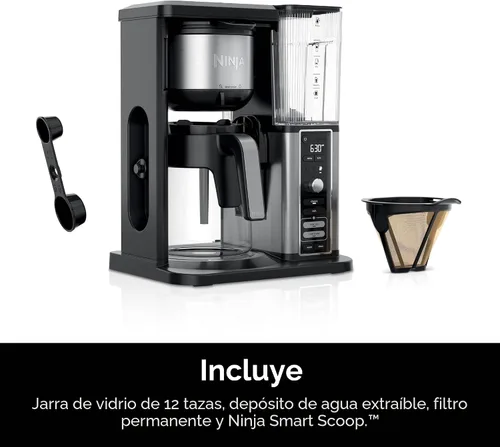 Miniatura 9 de Cafetera Ninja Hot & Iced XL con Rapid Cold Brew, 4 estilos de preparación, 8 tamaños desde taza pequeña hasta taza de viaje, cafetera de una sola