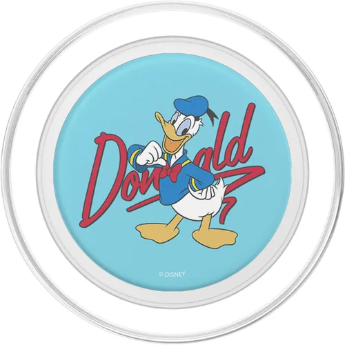 Miniatura 2 de Disney Mickey y sus amigos Donald Duck Signature Retrato PopSockets MagSafe PopGrip para iPhone