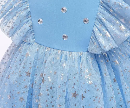Miniatura 5 de Nileafes Vestido de princesa para niñas pequeñas, vestido de tutú de fiesta