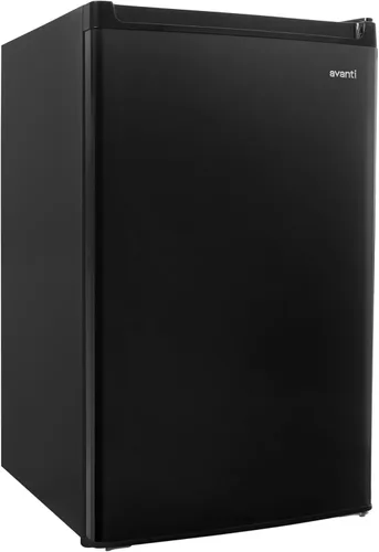 Avanti avarm4416b Refrigeradores, estantes de vidrio, puerta de congelador, Descongelar, Energy Star, 4.4 pies cúbicos
