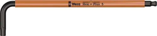 Miniatura 19 de Wera 05022089001 950/9 Hex-Plus Multicolor 1 juego de llaves en L, métrico, BlackLaser, 9 piezas