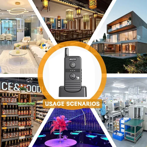 Miniatura 8 de Intercomunicador bidireccional en tiempo real, intercomunicadores inalámbricos para el hogar de 4900 pies de largo alcance, sistema de comunicación