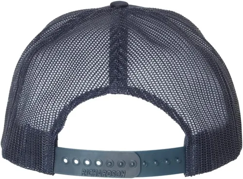 Miniatura 2 de Sombrero de camionero de seguridad Gorra de malla de malla con bordado estructurado ajustable para oficial de guardia