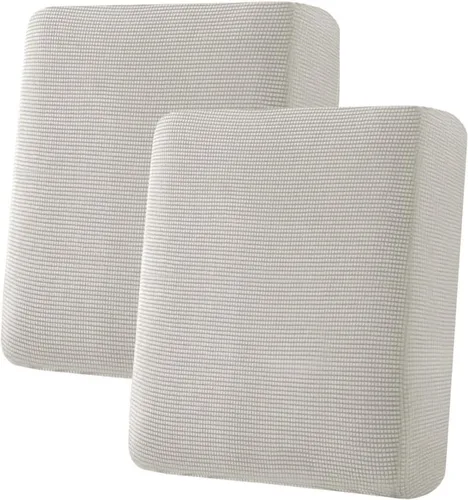 Miniatura 55 de H.VERSAILTEX Fundas Súper Elásticas para Asiento Individual, Fundas de Sofá, Fundas de Cojines, Juegos de Fundas, Tela Gruesa de Sarga con Textura