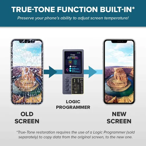 Miniatura 4 de Reemplazo de pantalla LCD compatible con iPhone 11 Pro de 5.8 pulgadas (modelo A2160, A2217, A2215) Pantalla táctil 3D Kit de reparación de marco