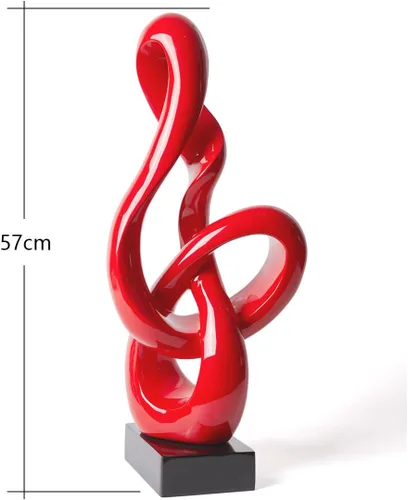 Miniatura 7 de Decoración moderna para el hogar, escultura de clave aguda, piano, estatua musical, centro de mesa, arte para sala de estar, dormitorio, rojo, 23