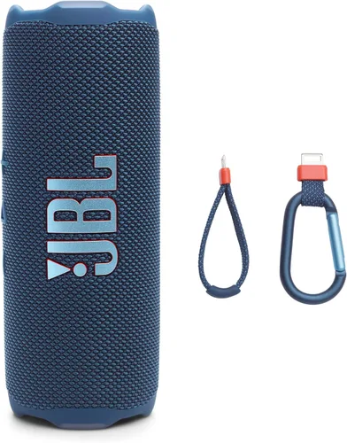JBL Flip 7 - Bocina portátil resistente al agua y a caídas, sonido JBL Pro potente con refuerzo de sonido AI, 16 horas de tiempo de reproducción y