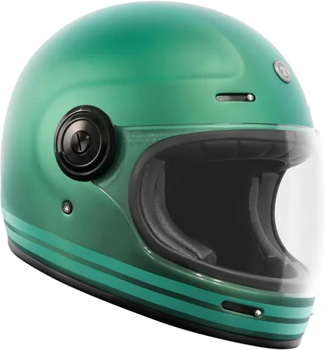 Miniatura 9 de TORC T1/Newport - Casco de moto de fibra de vidrio de cara completa aprobado por DOT y ECE