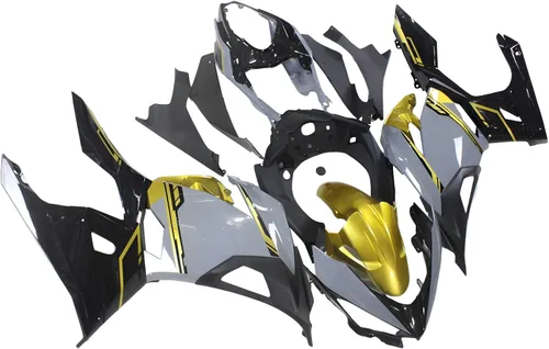 Miniatura 3 de Kit completo de carenado de plástico ABS gris dorado brillante para Kawasaki Ninja 400 2018 2019 2020 2021 2022 2023 NINJA400 18-23 Kit de Brillo
