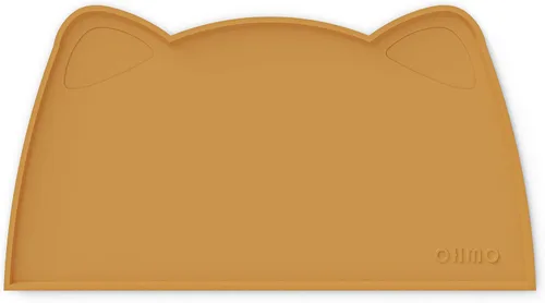 Miniatura 40 de OHMO - Tapete de silicona para comida para gatos, tapete de alimentación de mascotas para el piso, antideslizante e impermeable, bandeja para agua