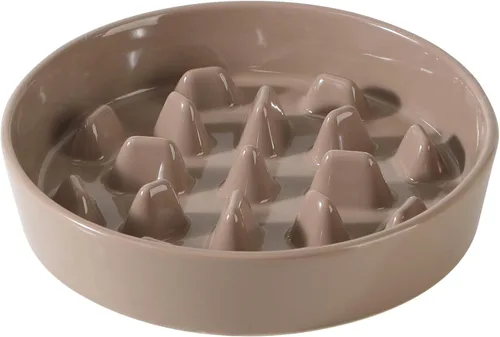 Miniatura 74 de Havniva Tazón de cerámica de 0.9 tazas para perros de alimentación lenta para perros pequeños, alimentador lento para mascotas de 6.1 pulgadas, 1 x
