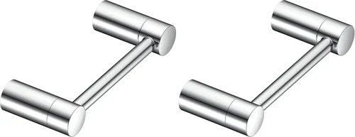 Miniatura 10 de Moen Align - Soporte para papel higiénico de níquel cepillado giratorio montado en la pared moderno, YB0408BN cepillado níquel