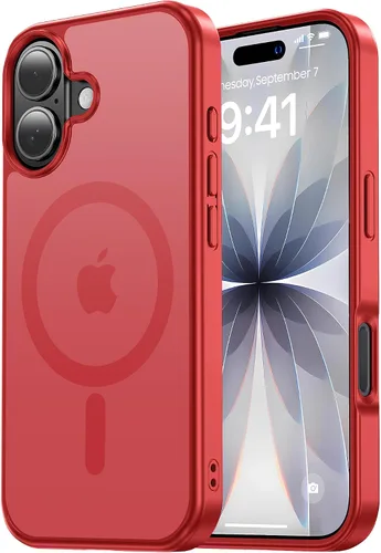 Miniatura 49 de Tigowos Magnetic Guardian - Funda diseñada para iPhone 11 Pro [probada en caídas de grado de 10 pies y compatible con MagSafe] Funda delgada Negro