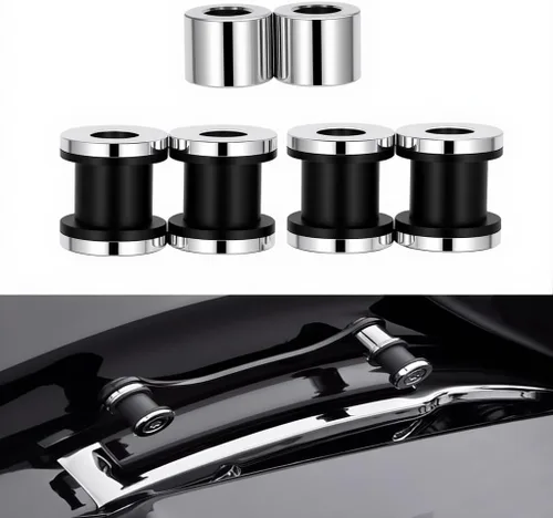 Miniatura 14 de Kits de hardware de acoplamiento desmontable de 4 puntos para motocicletas Compatible con modelos Harley Fat Boy FLFB, FXBR, FLFBS y FXBRS 2007-2023