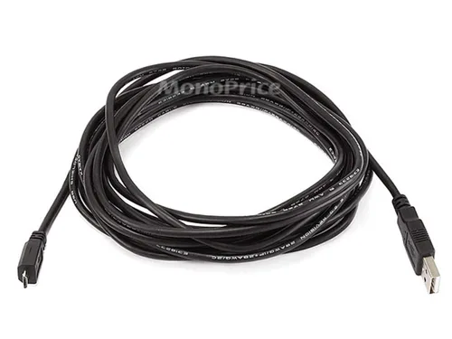 Miniatura 6 de Monoprice Cable micro USB / Micro-B 2.0 A macho a macho de 5 pines de 28/28 AWG compatible con Samsung Galaxy, Note, Android, LG, HTC One, Nexus
