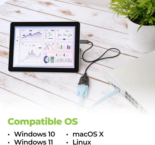 Miniatura 6 de IOGEAR Adaptador C a Serial RS232