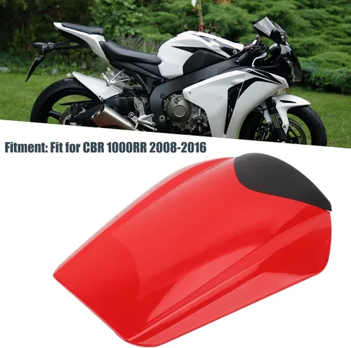 Miniatura 2 de Fydun Cubierta del asiento trasero del pillion de la motocicleta carenado de la cola del capó de plástico ABS superficie brillante reemplazo